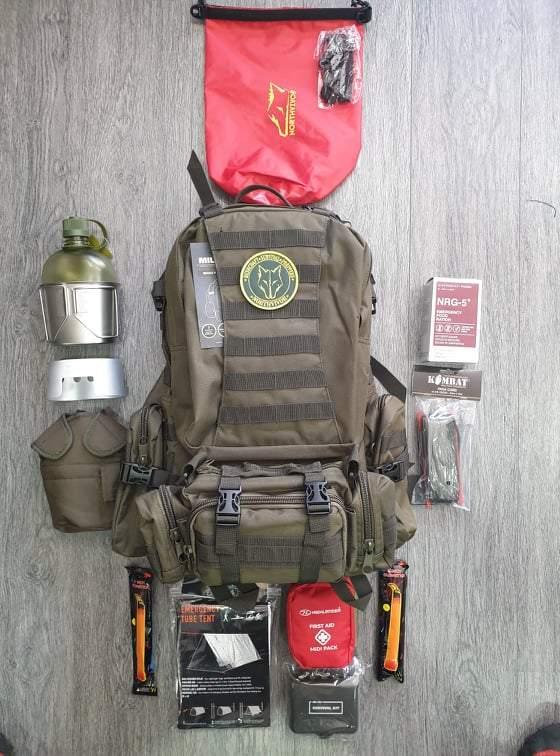 Kit de supervivencia de emergencia, herramienta de equipo de supervivencia  profesional, suministros de primeros auxilios para acampar Rojo Verde  Cocina, Decoración y Otros